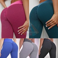 Womens Seamless Leggings High Waist Gym Workout Fitness Sport Scrunch Yoga Pants