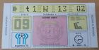 Argentina Soccer World Cup 1978 Ticket # 09 Unused