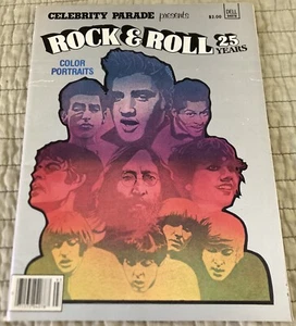 Celebrity Parade Magazine - Rock & Roll 25 Years w mini posters - 1979 - Kiss + - Picture 1 of 8
