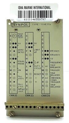 ABB Synpol 11 HE14 A BBC Brown Boveri GVT 360 5794 - Image 1 of 4