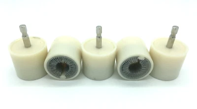 5 PACK Top Post Automotive Battery Terminal Power Brush Cleaning Drill Bits - Image 1 of 2