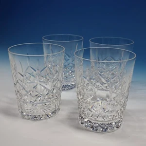Waterford Crystal - Lismore - 4 vasos dobles de whisky antiguos - Imagen 1 de 4