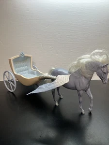 1985 TONKA STAR FATE - UNICORNO LAVANDA E CARROZZA - Fantasy Toys R3 anni 80 - Foto 1 di 15