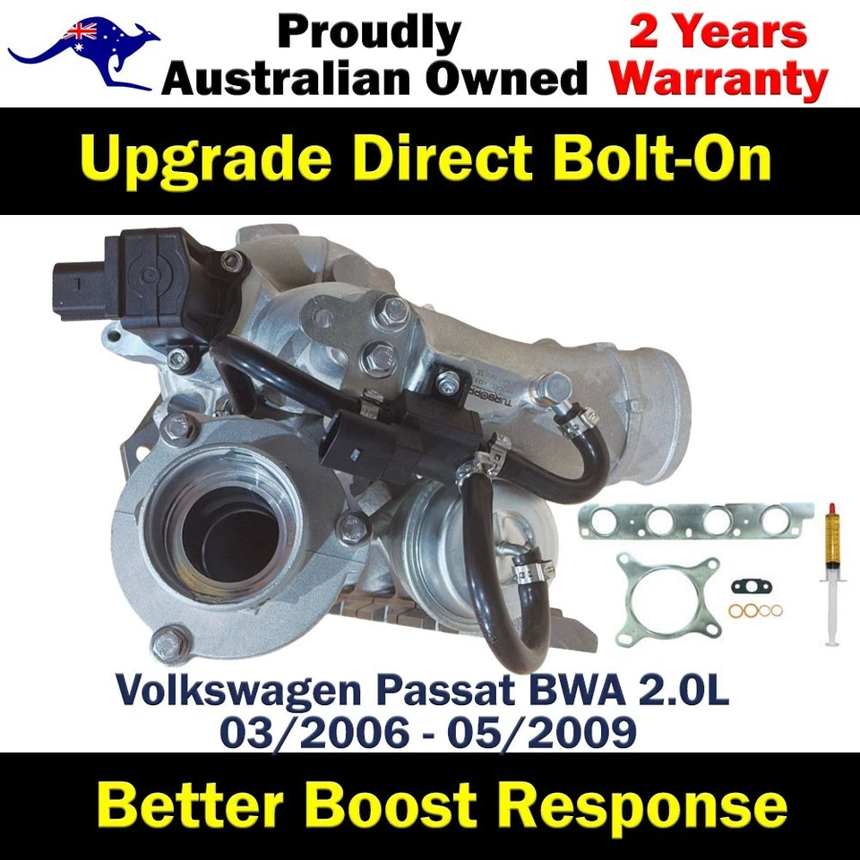 Upgrade Billet Turbo Charger For Volkswagen Passat BWA 2.0L 03/2006 - 05/2009 - image 1 of 4