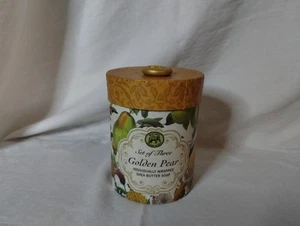 3 Michel Design Works Moisturizing Shea Butter Bar Soaps - Golden Pear - 3.8 oz - Picture 1 of 4
