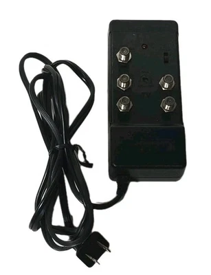 Archer 75 Ohm 4 Way Cable Signal Amplifier Model 15-1107 From Radio Shack - Image 1 of 4