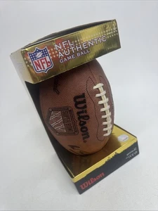 The Duke Wilson Authentic Game Ball Super Bowl XXV Bills V. Giants - Foto 1 di 7