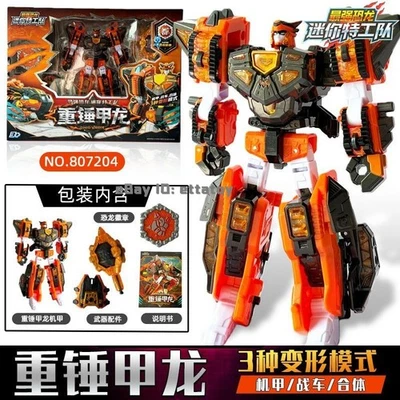 Miniforce Dinoid Warrior MAGMA KYLO Transformer Red Fire Headbot Robot Toy 2025 - Image 1 of 4
