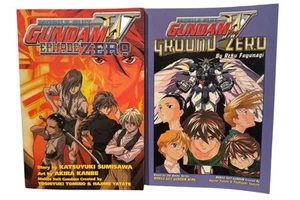 Mobile Suit Gundam Wing Episode Zero & Ground Zero englische Manga Graphic Novels - Bild 1 von 7