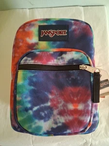 NWT JANSPORT Lunch Bag Tie Dye Big Break Insulated Lunchbag Mini Backpack - Picture 1 of 7