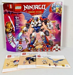 LEGO (71834) Ninjago: Zane's Ultra Combiner Mech Build Only - No Minifigures - Picture 1 of 20