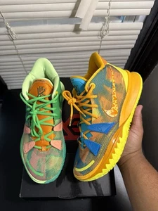 Nike Sneaker Room x Kyrie 7 Air & Earth Size 9.5 Tried On - Picture 1 of 21