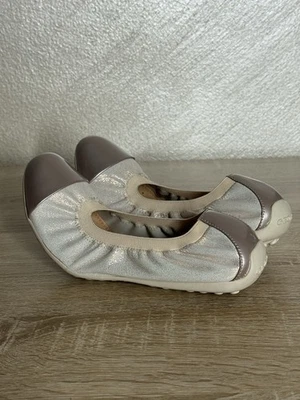 Geox Mujer Talla 35 US 5 J Piuma Ballet Pisos Dorado Champagne  Foto 1 de 4