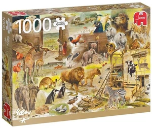 NEU Jumbo 1000 Teile Puzzle Bau der Arche Noah - Bild 1 von 2