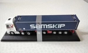 Oxford Diecast Mercedes Actros D-TEC Combitrailer Trailer John Mitchell 1:76 - Picture 1 of 13