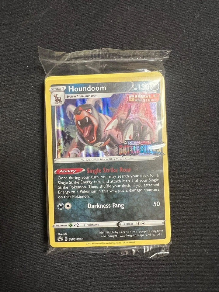 Houndoom - (Prerelease) SWSH090 SWSH: Sword & Shield Promo Cards Holo - Image 1 of 2