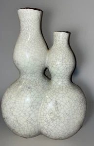 Jarrón METROPOLITAN MUSEUM OF ART/MMA esmalte craquelado Ceilán cantado carro chino 1994 - Imagen 1 de 7