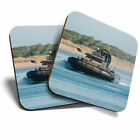 2 X Coasters   Military Hovercraft Royal Marines Home Gift 16682