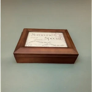 Schmuckkästchen Schmuckschatulle aus Holz für jemanden Besonderen I’m so blessed to have you - Bild 1 von 4