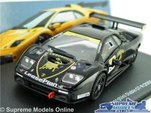 LAMBORGHINI DIABLO GT-R MODEL CAR 1:43 SCALE BLACK IXO 2001 SUPER SPORTS K8