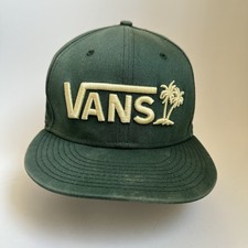 VANS North Shore Hawaii New Era Baseball Cap SnapBack Green Embroidered Logo