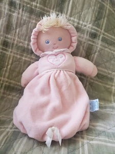 Eden Pink First Puppe 10 Zoll Plüschtier Lovey Stofftier - Bild 1 von 5
