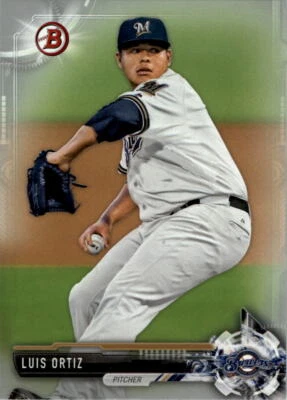 2017 Bowman Prospects Silver #BP128 Luis Ortiz /499 - NM-MT - Image 1 of 2