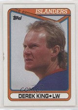1990-91 Topps Derek King #128
