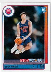 2021-22 NBAHOOPS RC LUKA GARZA DETROIT PISTONS ROOKIE (AG)1508 - Picture 1 of 1