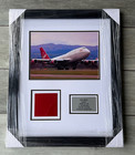 Virgin Atlantic Framed 747 "Ladybird" G-VAST Collectable Authentic Aircraft Skin