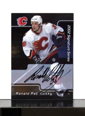 2001-02 ITG Be A Player Signature Series Ronald Petrovicky #055 - Image 1 of 2