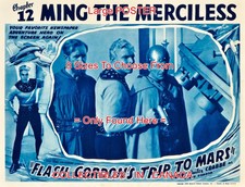 FLASH GORDON'S TRIP TO MARS 1938 Buster Crabbe SCI-FI =POSTER 8 Sizes 18" - 3 FT