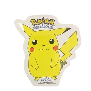 Pokémon Gotta Catch All! Pegatina vintage Nintendo 1999 Pikachu #25 - Imagen 1 de 3