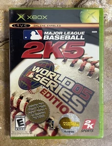 Major League Baseball 2K5: World Series Edition - Microsoft Xbox **NUOVO** - Foto 1 di 4