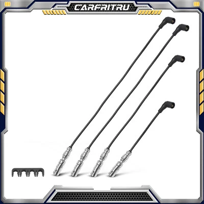 4x Spark Plug Wire Set for 1999-2001 Volkswagen Jetta & Golf & Beetle L4 2.0L Foto 1 de 4