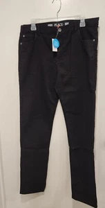 Children's Place NWT Basic Black Wash Strech Skinny Cotton Jeans Kids Size 20 - Picture 1 of 10