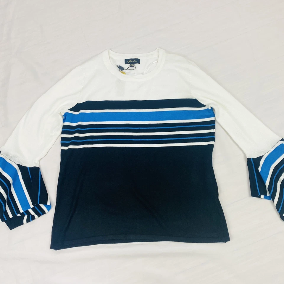 Suéter Melissa Paige Multicolor Manga Larga Talla Grande NUEVO Foto 1 de 4