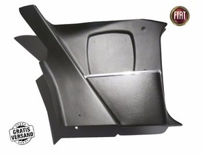 FIAT 124 COUPE SPIDER FOOTBOARD BAG TRIM YEAR 66-85 BLACK RIGHT