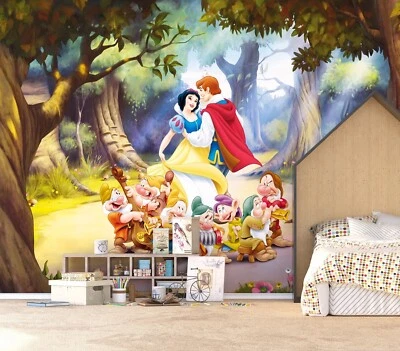 Disney Wallpaper Girls bedroom photo wall mural in Giant size Snow White - Image 1 of 4