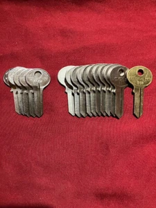 16 BO1 Schlüsselrohlinge, für Bommer Schlösser - Bild 1 von 3