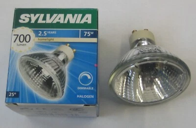 SYLVANIA. 700 LUMEN 75 WATT HALOGEN 240V SPOT LIGHT BULB. - Image 1 of 4
