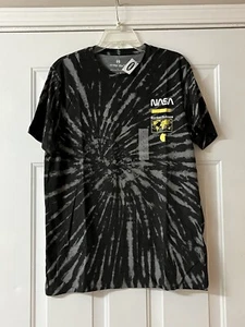 Neu mit Etikett One OLD NAVY Krawatte-Dye T-Shirt NASA Rocket Science Large Hyper Space Männer/Frauen - Bild 1 von 8