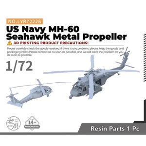 Kit Modelo Militar Yao's Studio 1/72 Marina de los Estados Unidos MH-60 Seahawk Hélice de Metal - Imagen 1 de 4