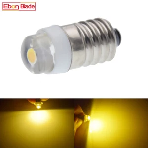 1Pcs Lamp LED Bulb 3V-18V Warm White MES E10 1447 0.5W for Torch bike bicycle  - Bild 1 von 7