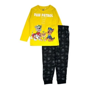 Boys' Pajamas. Paw Patrol. Yellow Color. Gift For Children Aged 2 To 8 Years. - Picture 1 of 5