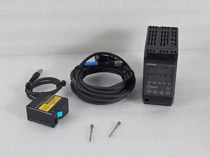 KEYENCE LK-H022K DISPLACEMENT SENSOR & LK-G5000 Controller+ CB-A5 Cable - Picture 1 of 17