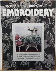 Better Homes and Gardens Embroidery Book - Picture 1 of 2