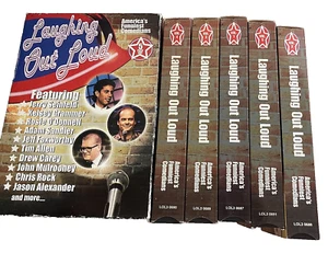 LAUGHING OUT LOUD, America's Funniest Standup Comedians, VHS Volumes 1 -5 (2001) - Picture 1 of 4