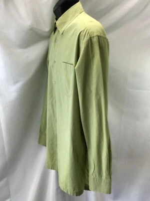 Roupas camisa social HUGO BOSS masculina M 16 1/2, 34 35 verde quadriculada com botões  - Imagem 1 de 4