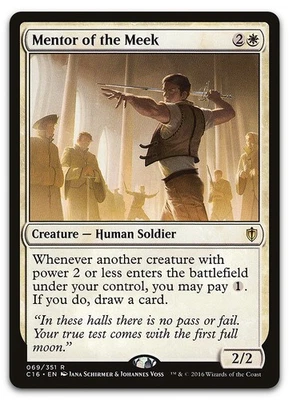 Mentor of the Meek #69 (NM) Commander 2016 C16 Magic MTG - Image 1 of 2